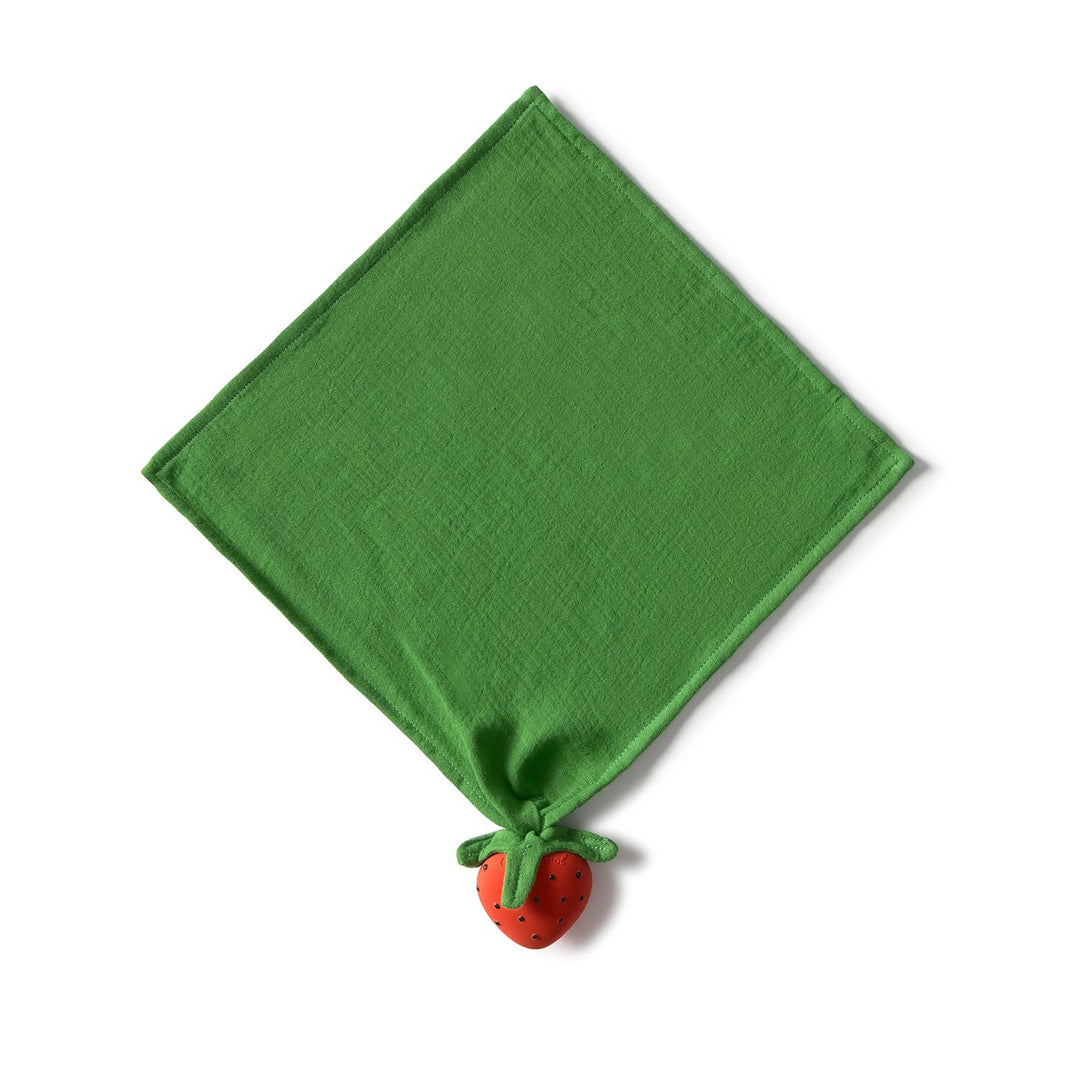 Oli &amp; Carol Sweetie the Strawberry Big Doudou Teether Oli &amp; Carol