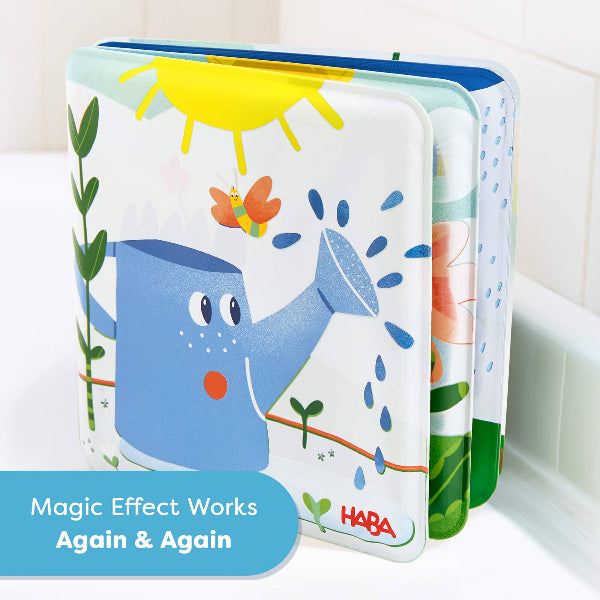 Haba Magic Rain Fun Color Changing Bath Book bath book Haba