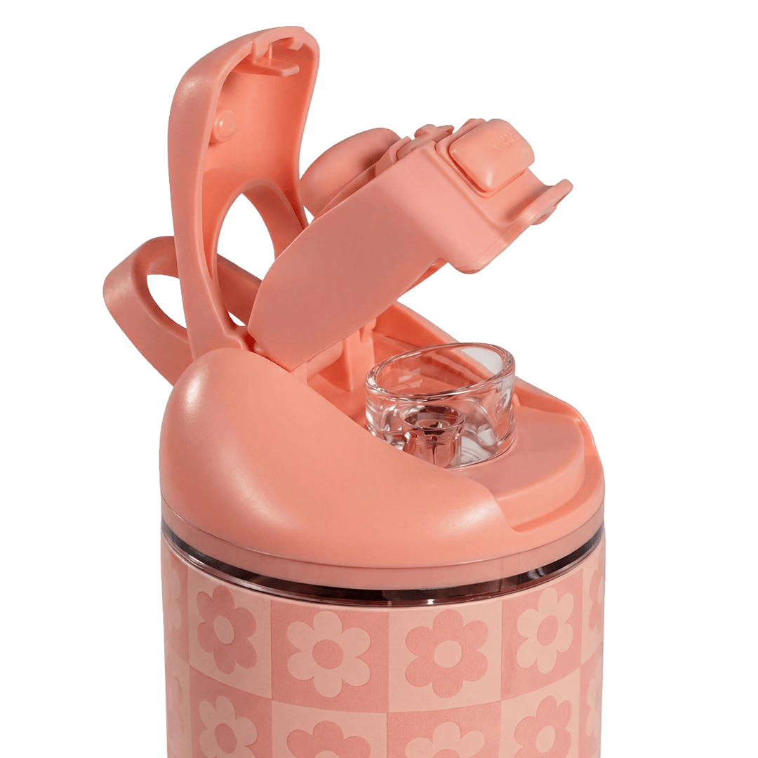HydroJug Daisy Checkers 14 oz Ease2o Water Bottles HydroJug