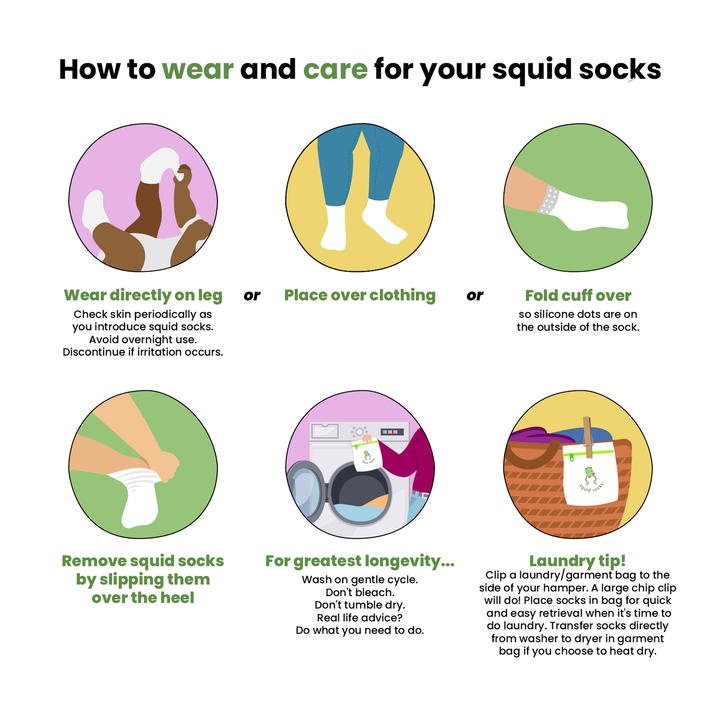 Squid Socks- Caelan - Non-Slip Baby Socks / Kids Socks Socks Squid Socks