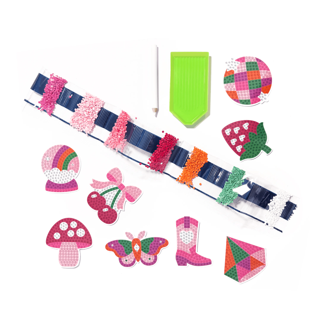 Ooly Mini Razzle Dazzle DIY Gem Sticker Kit - Magic Mood Art Kit Ooly
