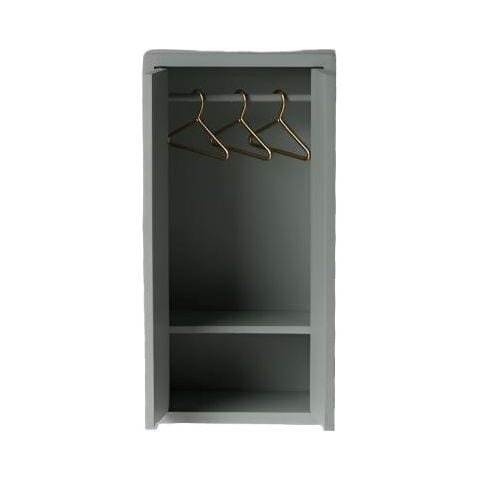 Maileg Wooden Closet, Mouse - Soft blue Mouse House furniture Maileg