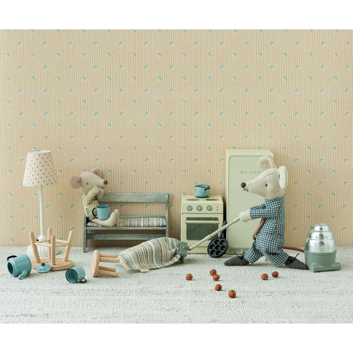 Maileg Rug, Striped Mouse House furniture Maileg