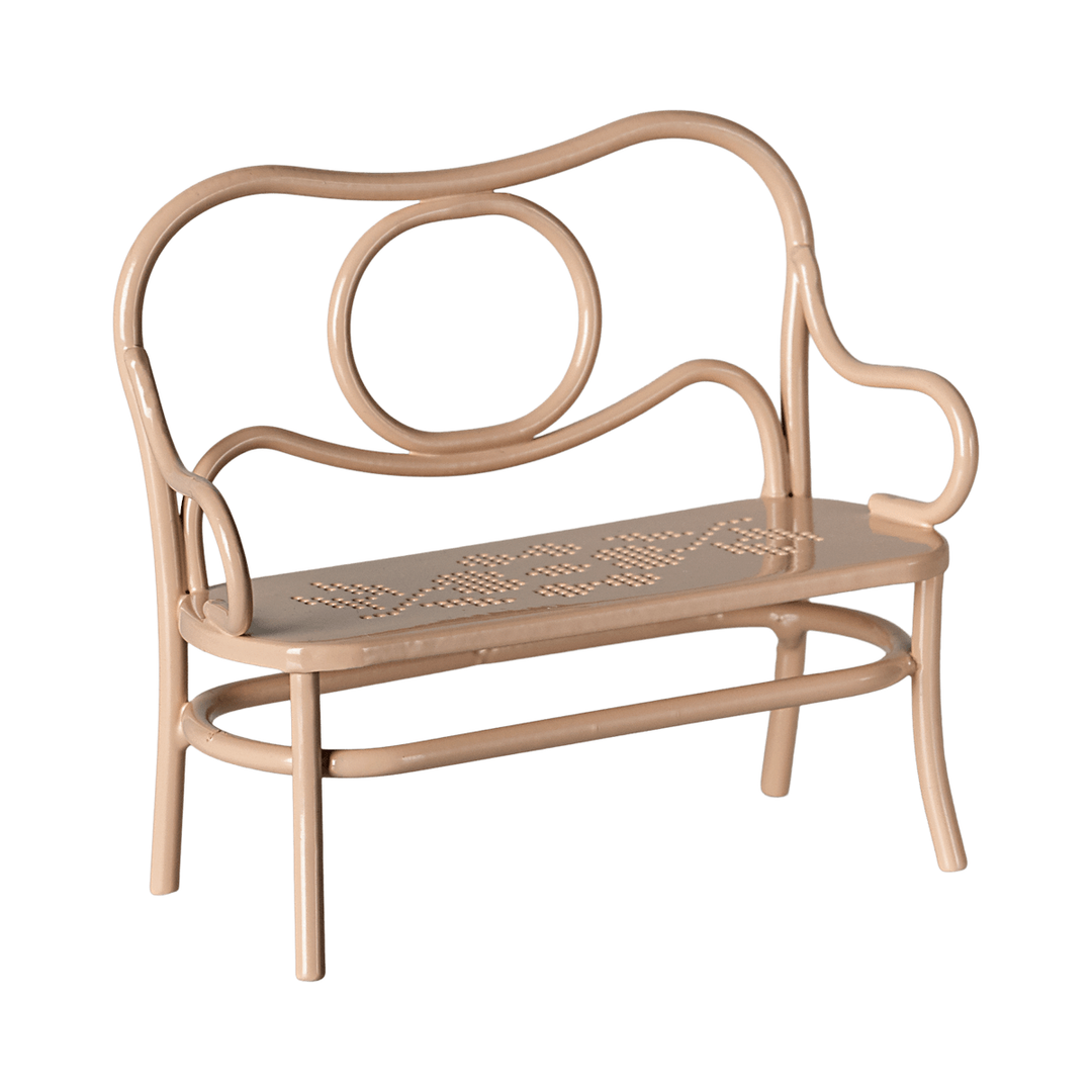 Maileg Café set, Mouse, Big - Pale pink Mouse House furniture Maileg