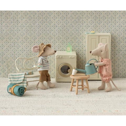 Maileg Washing Machine, Mouse Mouse House furniture Maileg
