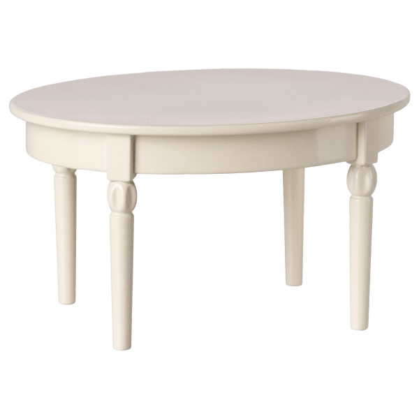Maileg 2025 Vintage Dining Table, Mouse- Off White Mouse House furniture Maileg