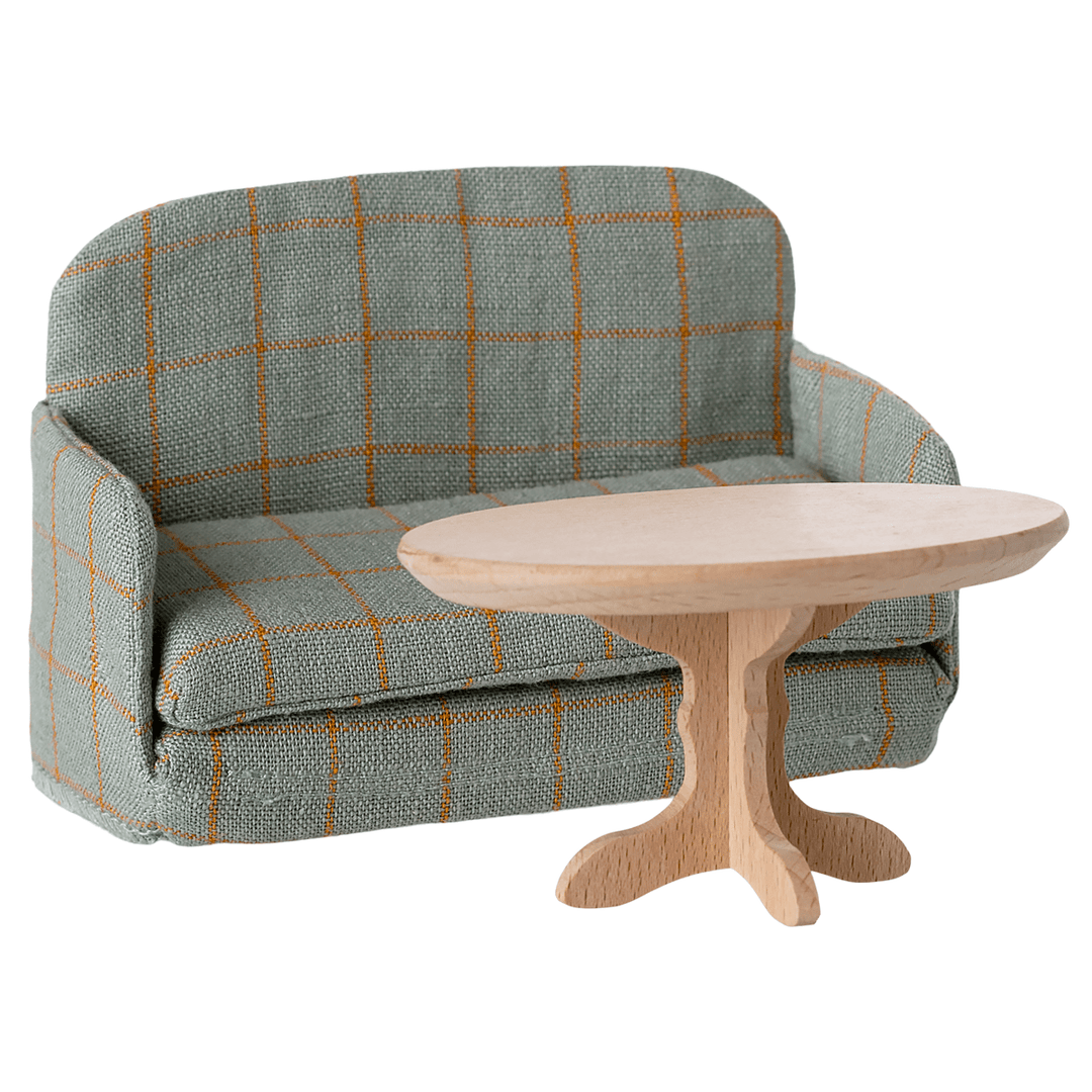 Maileg Sofa bed, Mouse - Checker Mouse House furniture Maileg