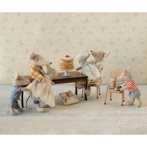 Maileg Long dining table, Mouse Mouse House furniture Maileg