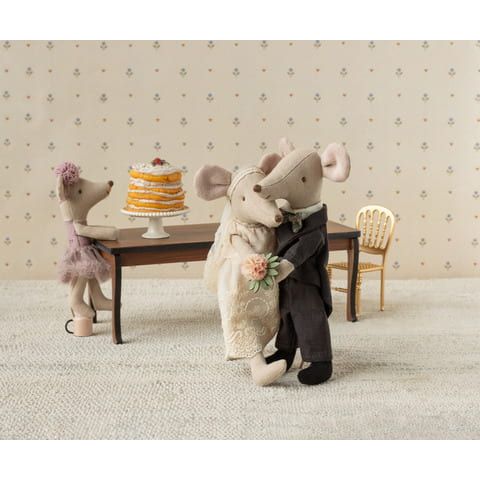 Maileg Long dining table, Mouse Mouse House furniture Maileg