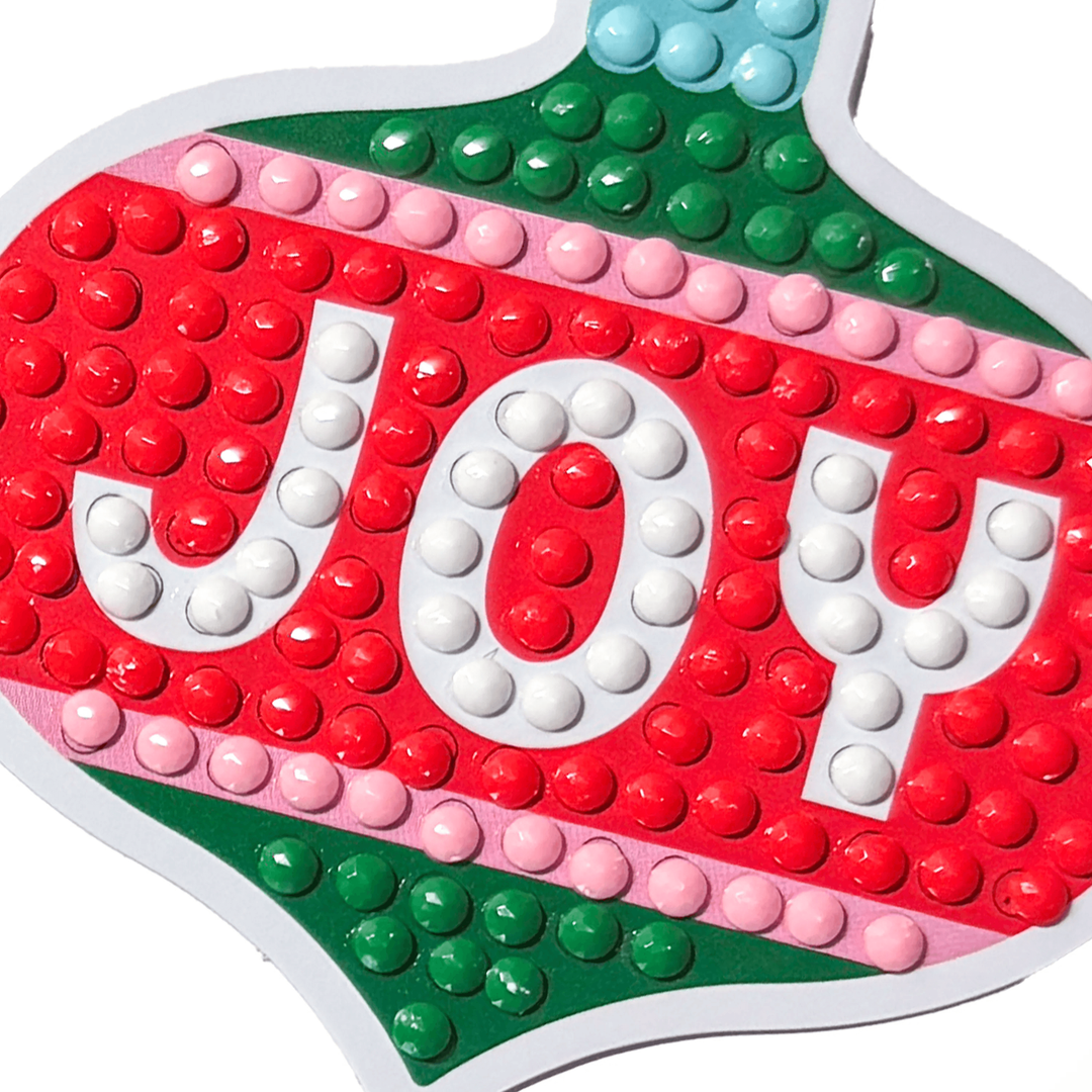 Ooly Mini Razzle Dazzle DIY Gem Sticker Kit - Jingle &amp; Joy Art &amp; Craft Ooly