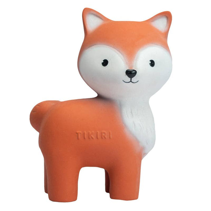 Tikiri Fox Teether, Rattle &amp; Bath Toy Pacifiers and Teething Tikiri
