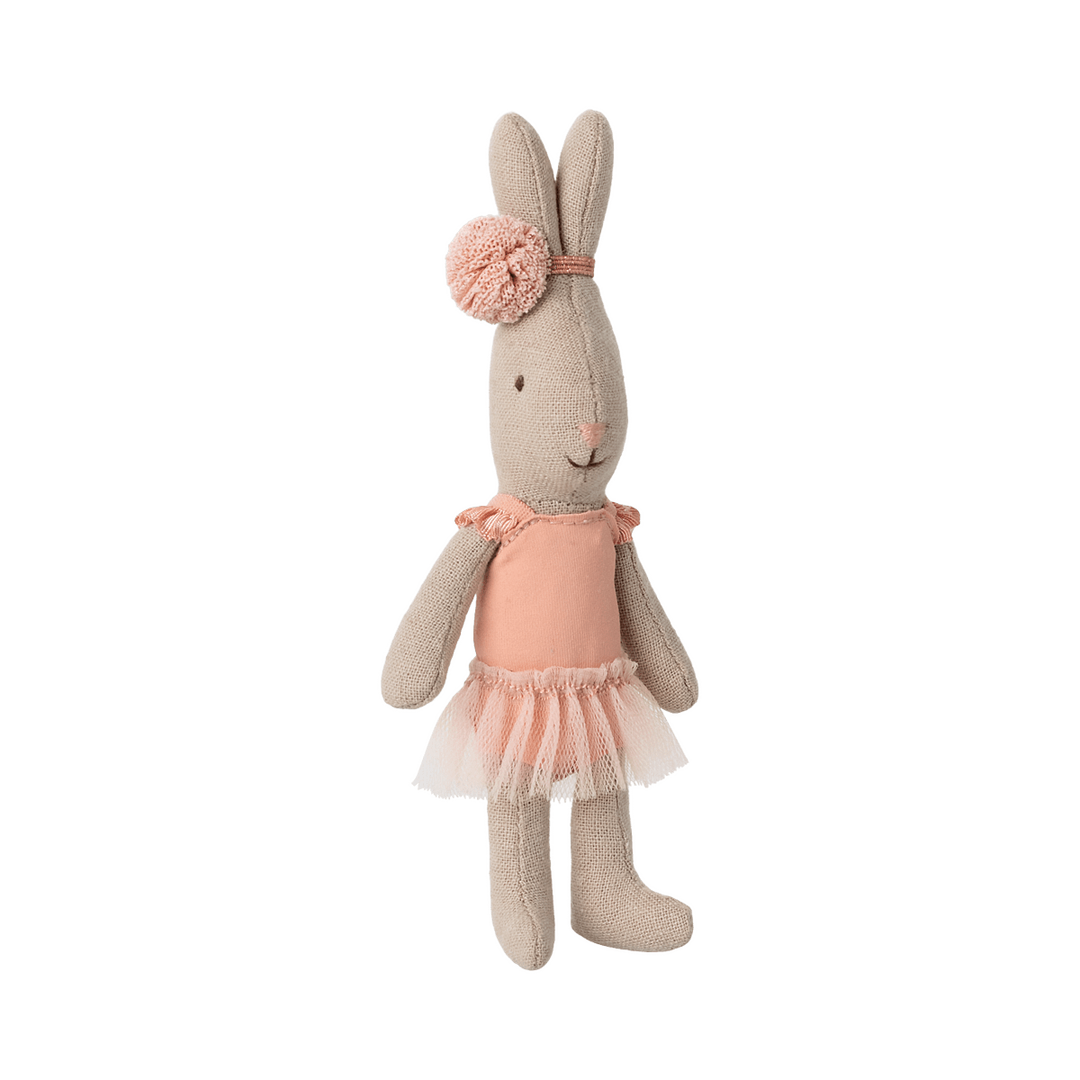 Maileg Rabbit, Micro - Ballet suit and skirt rose Rabbits & Bunnies Maileg