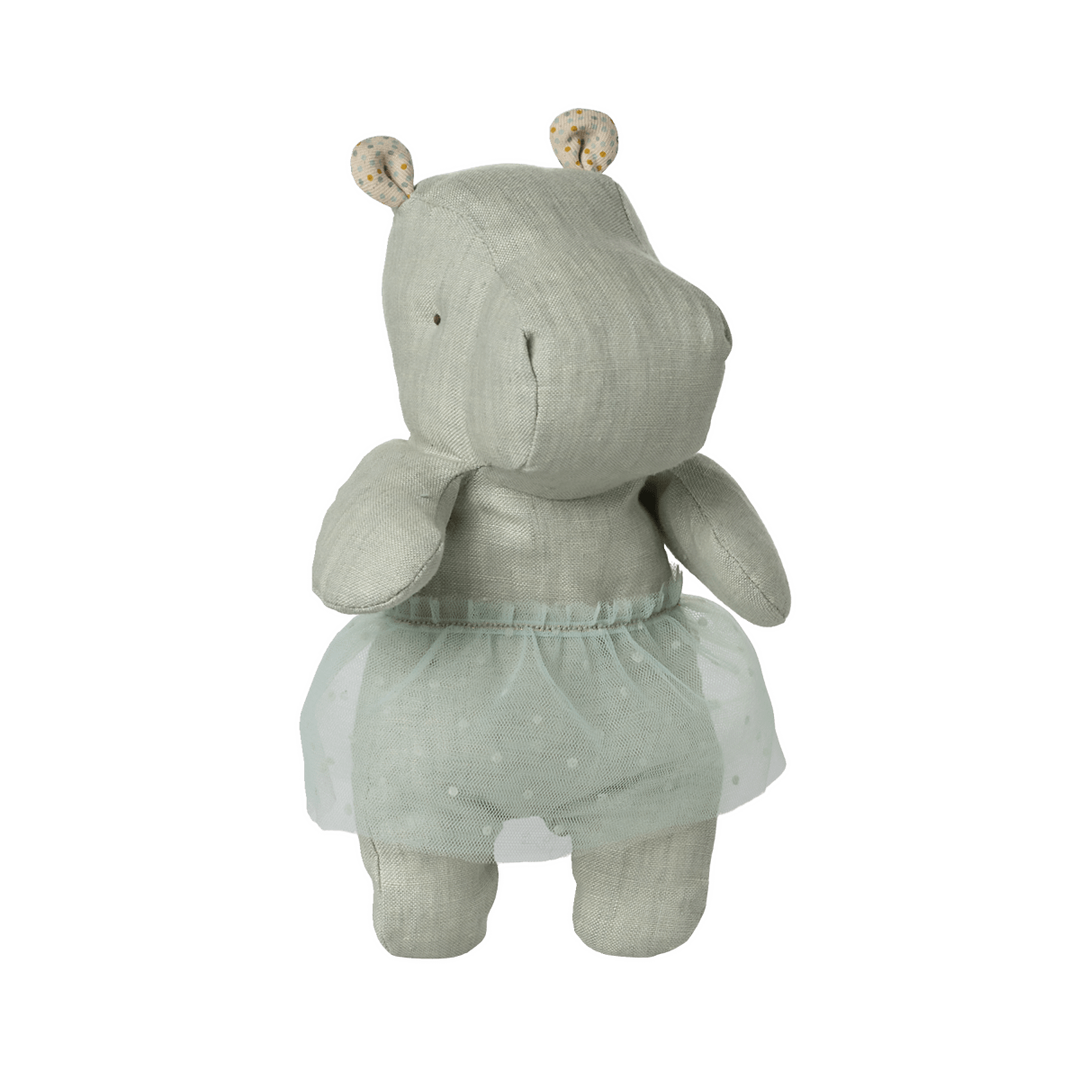 Maileg Safari friends, Hippo w. skirt, Small - Mint Dolls &amp; Plush Toys Maileg