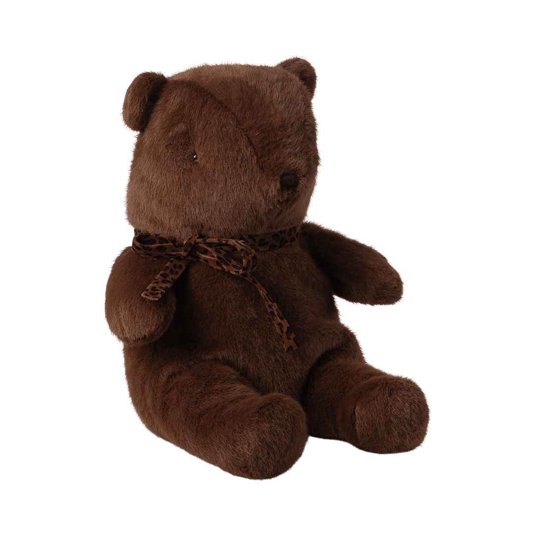 Maileg Teddy bear plush, Medium - Dark chocolate Dolls & Plush Toys Maileg