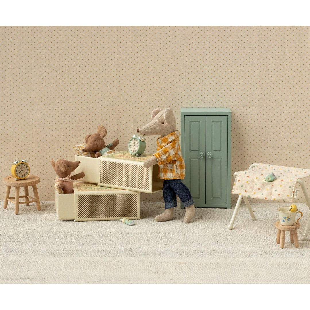 Maileg Sleepy Wakey Baby Mouse In Matchbox 2026- Rose Mice Maileg
