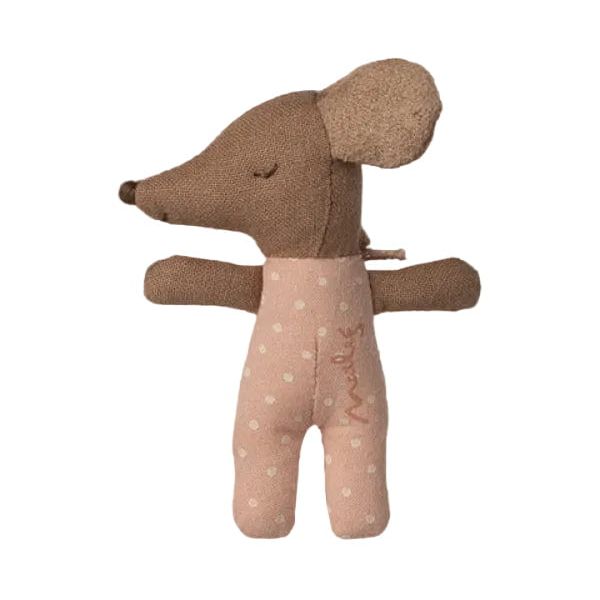 Maileg Sleepy Wakey Baby Mouse In Matchbox 2026- Rose Mice Maileg