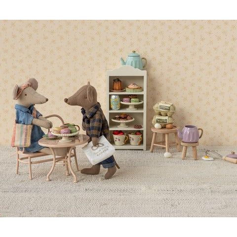 Maileg Dad Mouse, Light Brown Mice Maileg