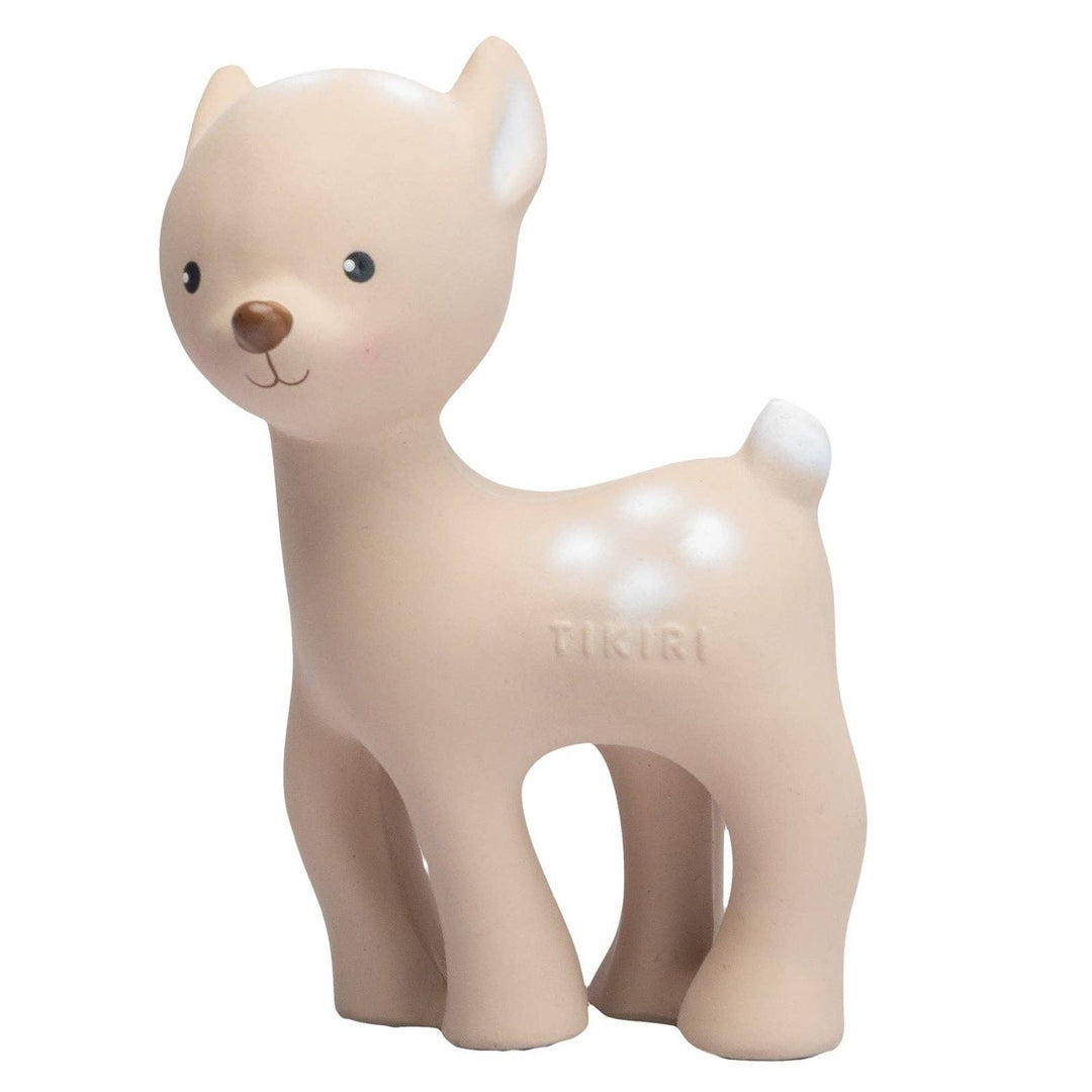 Tikiri Deer Teether, Rattle & Bath Toy Pacifiers and Teething Tikiri
