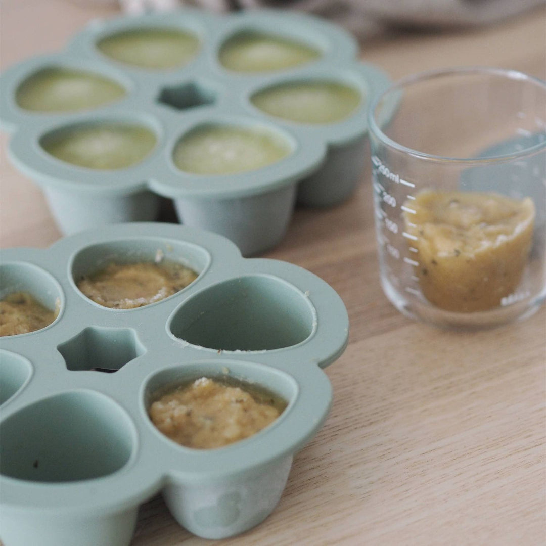 BEABA Multiportions™ 3oz Silicone Tray – Sage Feeding Béaba