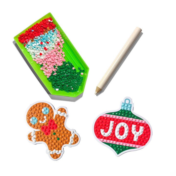 Ooly Mini Razzle Dazzle DIY Gem Sticker Kit - Jingle &amp; Joy Art &amp; Craft Ooly