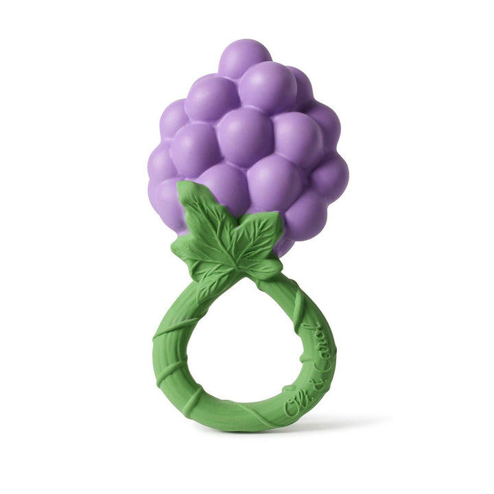 Oli &amp; Carol Grape Rattle Toy baby rattle Oli &amp; Carol