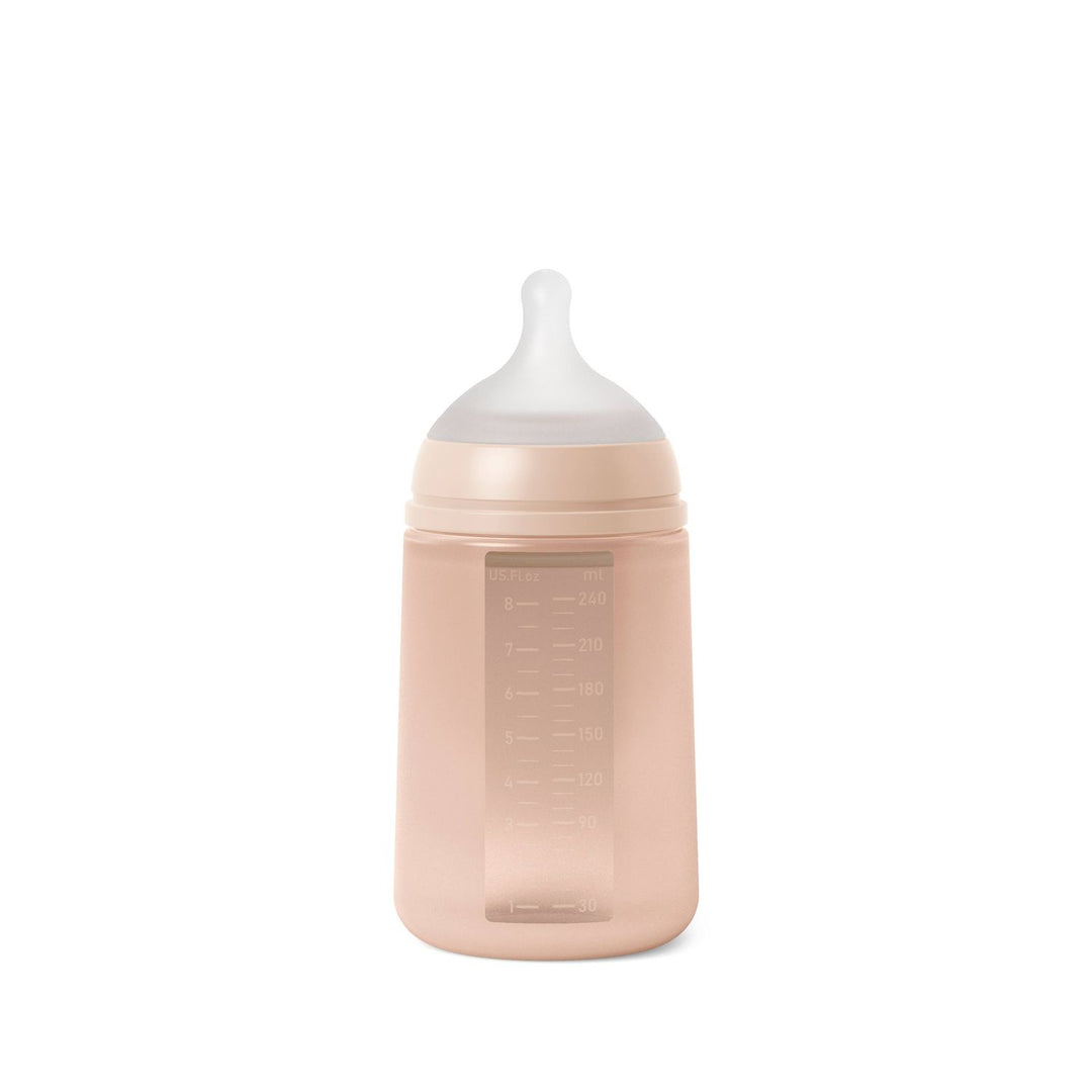Suavinex Color Essence SX PRO™ 8oz Bottle, Med Flow- Nude Bottles & Sippies Suavinex
