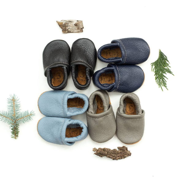 Starry Knight Baby and Toddler Moccasins- Big Sky Baby &amp; Toddler Shoes Starry Knight Designs