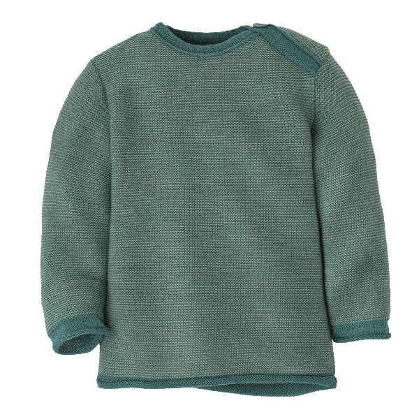 Disana 2025 Melange Pullover Tops &amp; Bottoms Disana 3-6 months Eucalyptus-Jade