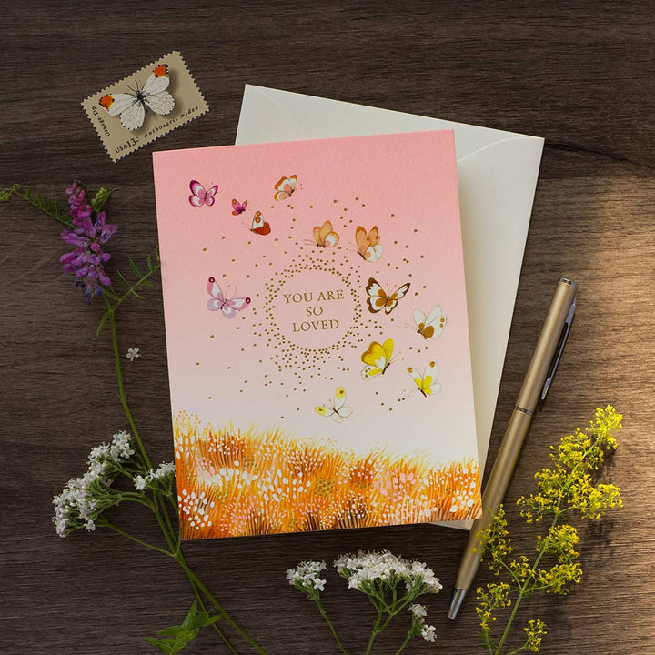 Butterfly So Loved Greeting Card Greeting Card JooJoo Paper