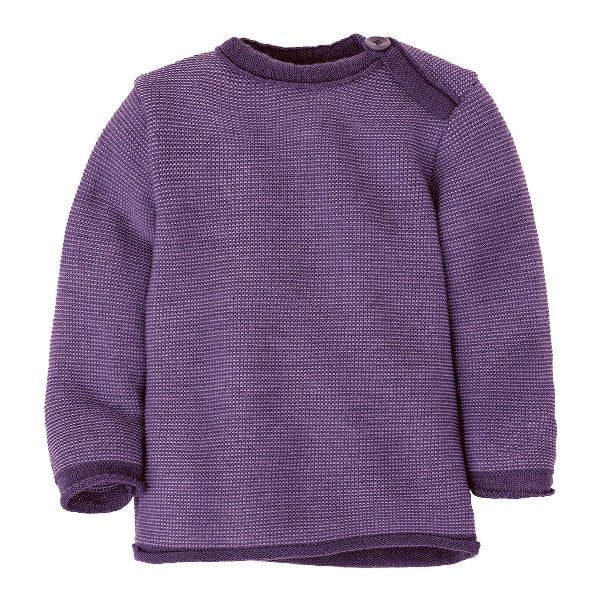 Disana 2025 Melange Pullover Tops &amp; Bottoms Disana 3-6 months Aubergine