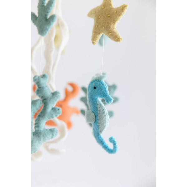 Ocean Life Crib Mobile - Handmade Baby Gift Baby Mobiles Nivas