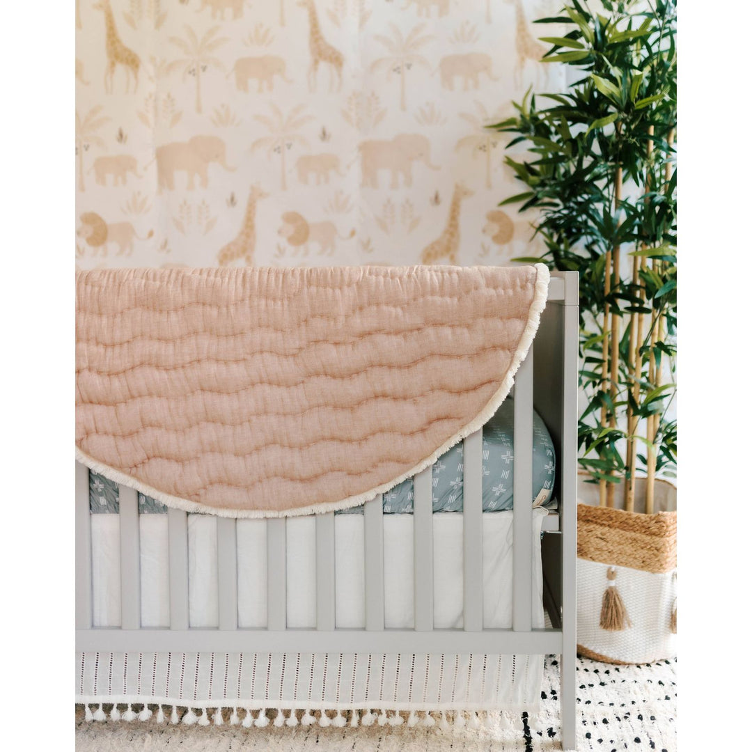 Crane Baby Ezra Quilted Playmat (Woodland) Baby Toys &amp; Play Mats Crane Baby