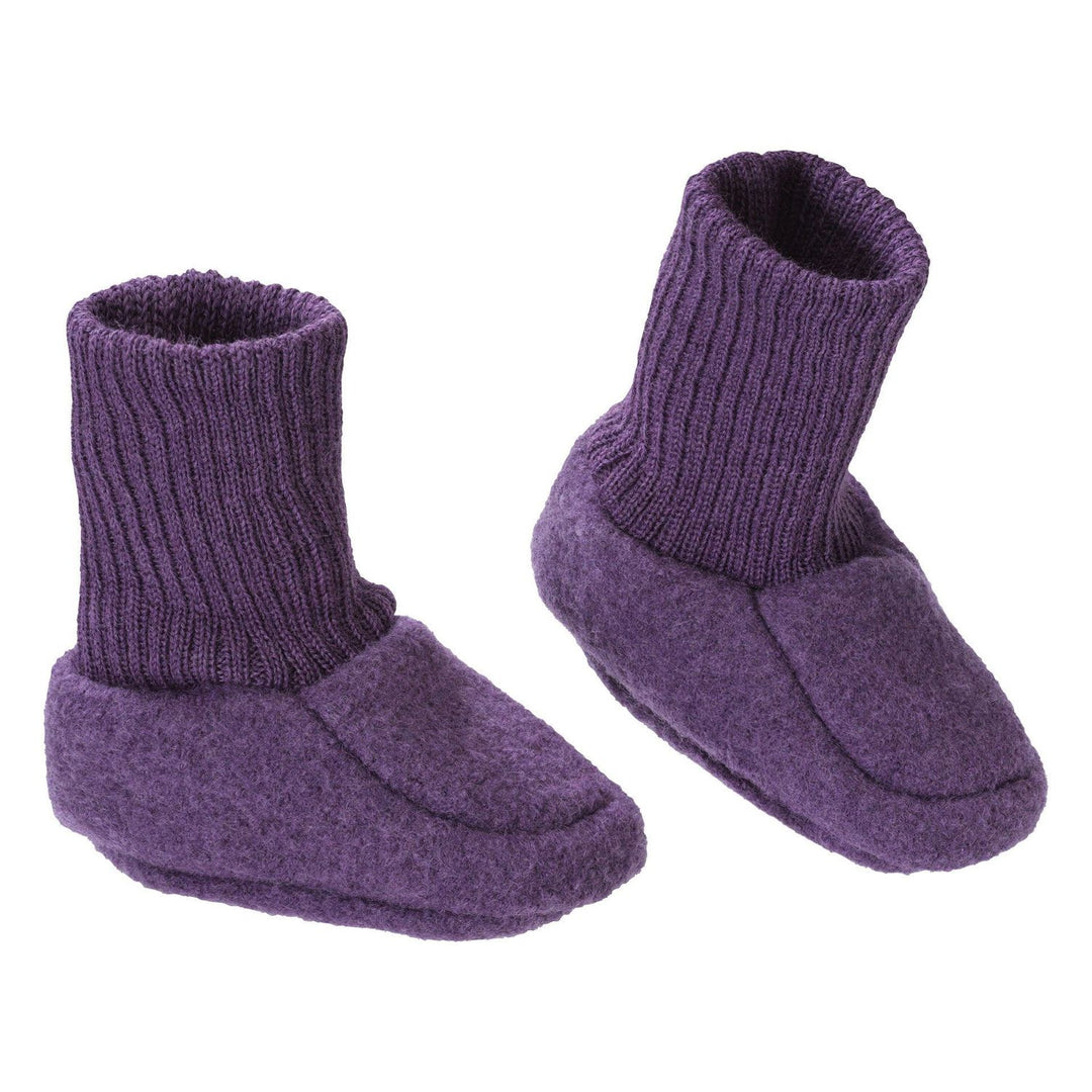 Disana 2025 Boiled Wool Shoes Gloves & Mittens Disana Aubergine 0-3M