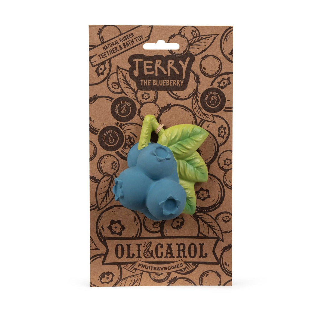 Oli &amp; Carol Jerry the Blueberry Teether Oli &amp; Carol