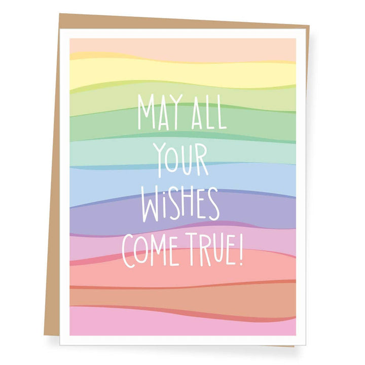 Colorblock Birthday Card Greeting Card Apartment 2