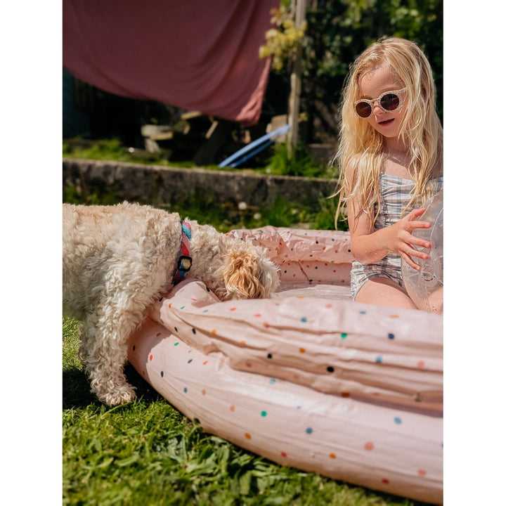 Grech &amp; Co Original Round Sustainable Sunglasses | Bendable Polarized: Sunset Meadow Sunglasses GRECH &amp; CO.