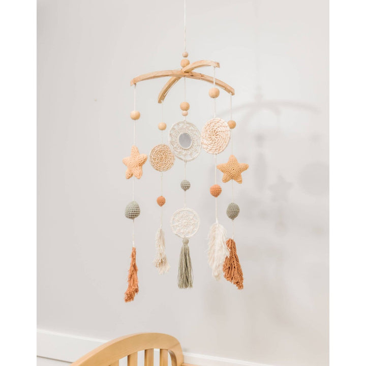 Crane Baby Willow Leaf Nursery Ceiling Hanging Decor Baby Mobiles Crane Baby