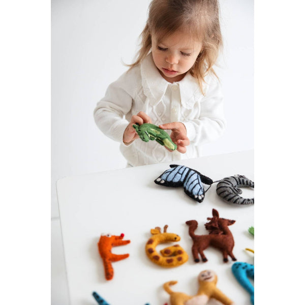 Animal Alphabet Set Felt Toy Nivas
