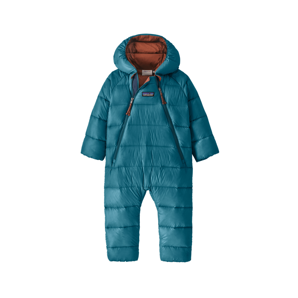 Fall 2026 Patagonia Infant Hi-Loft Down Sweater Bunting Baby Jacket Patagonia Glacial Blue Newborn