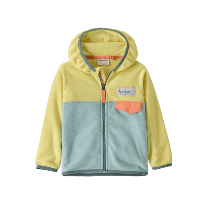 Patagonia Spring 2026 Baby Micro D Snap-T Jacket Baby Jacket Patagonia Water People Label- Thin Ice 6 Months