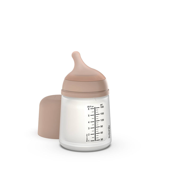 Suavinex Zerø.Zerø™ Sml Bottle, Adaptable Flow Bottles &amp; Sippies Suavinex Medium