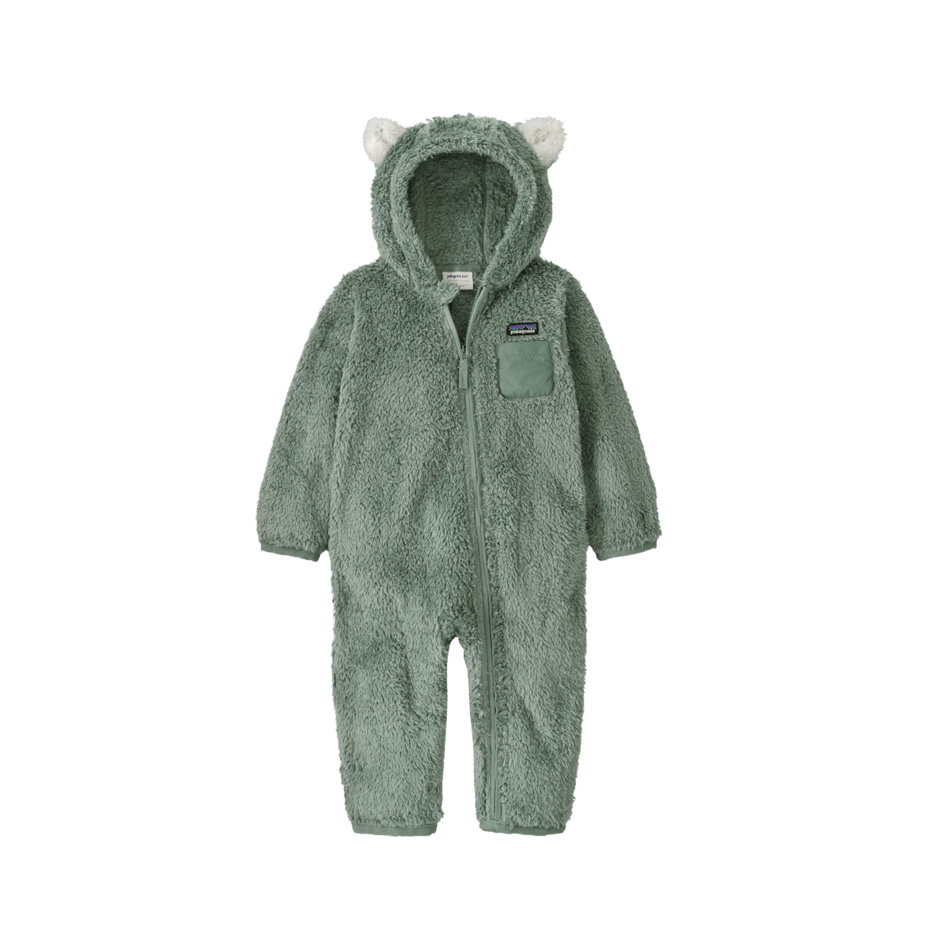 Fall 2026 Patagonia Baby Furry Friends Bunting Baby Bunting Patagonia Cover Green NB