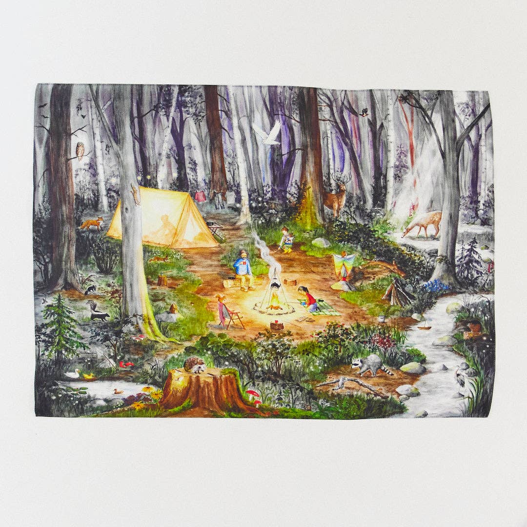 Camping Seek &amp; Find Playsilk Play Silks Sarah&