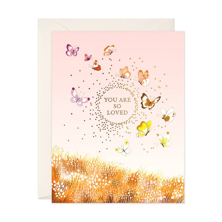 Butterfly So Loved Greeting Card Greeting Card JooJoo Paper