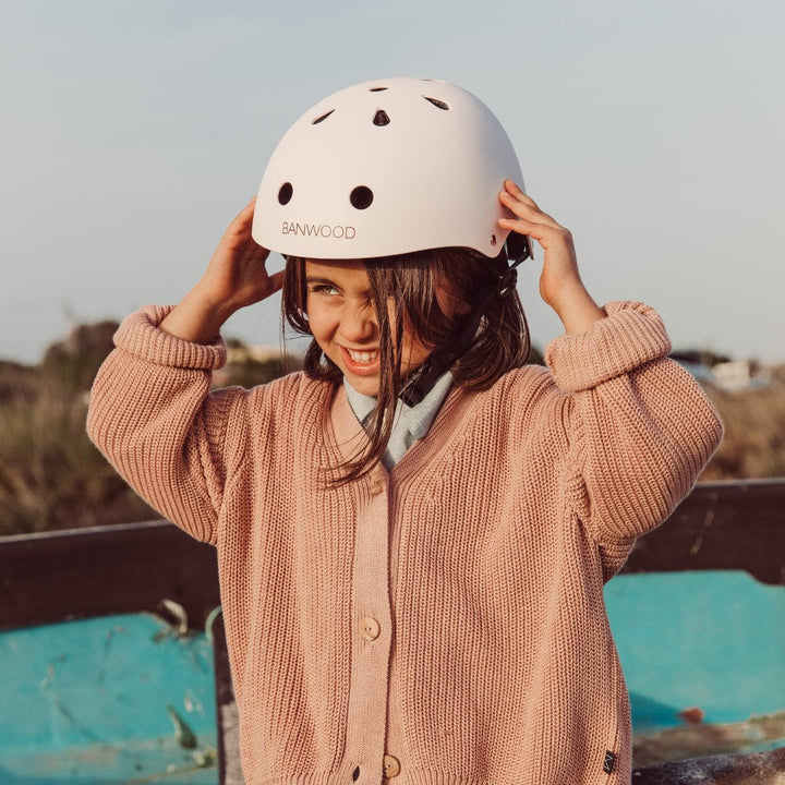 Banwood Helmet- Matte Pink (50-54 cm) Helmet Banwood