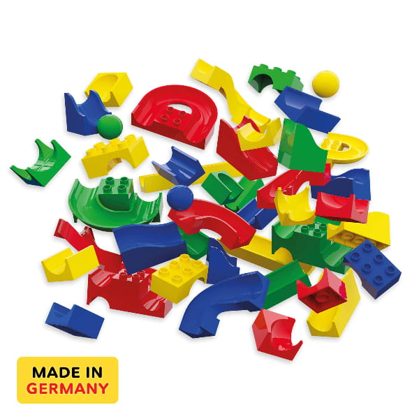 Hubelino 128-Piece Run Elements Set Marble Run Haba