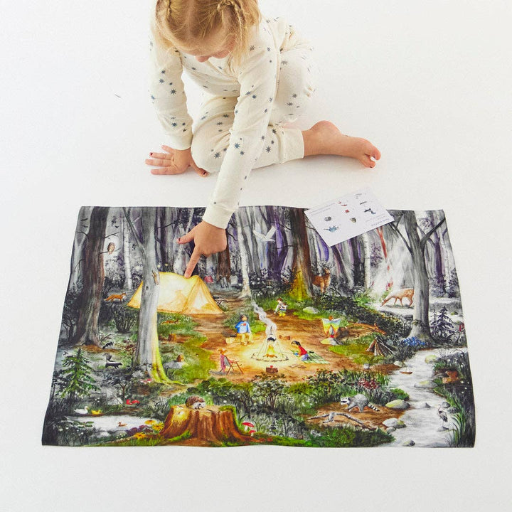 Camping Seek &amp; Find Playsilk Play Silks Sarah&