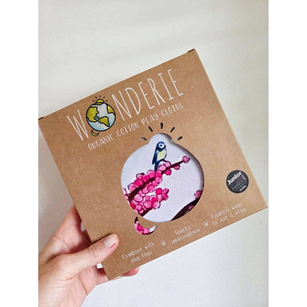 Wonderie Moon Play Cloth – Eco Montessori Toy for Small World Play Play Cloth The Wonderie - Organic Cotton Play Cloths
