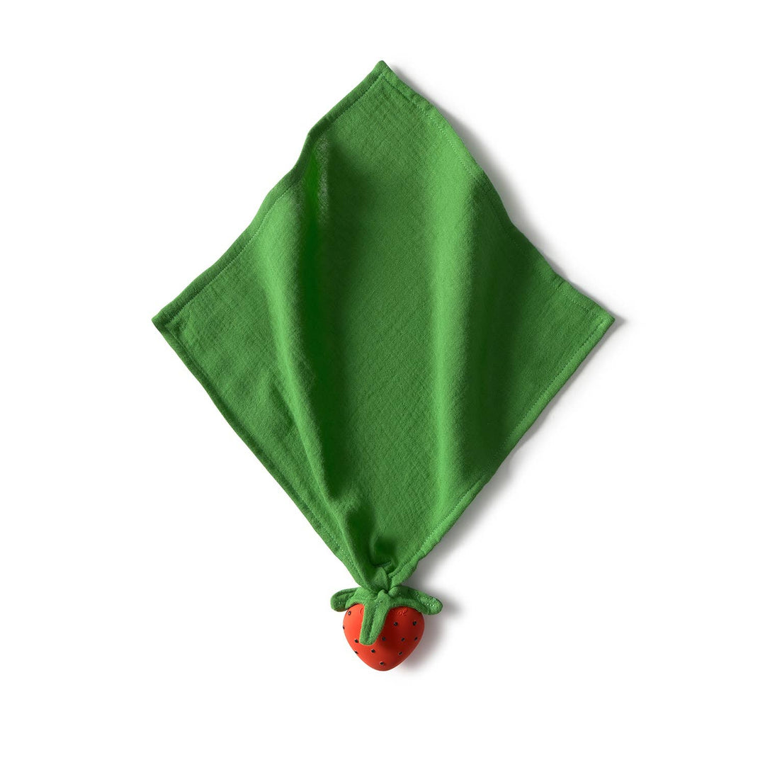 Oli &amp; Carol Sweetie the Strawberry Big Doudou Teether Oli &amp; Carol