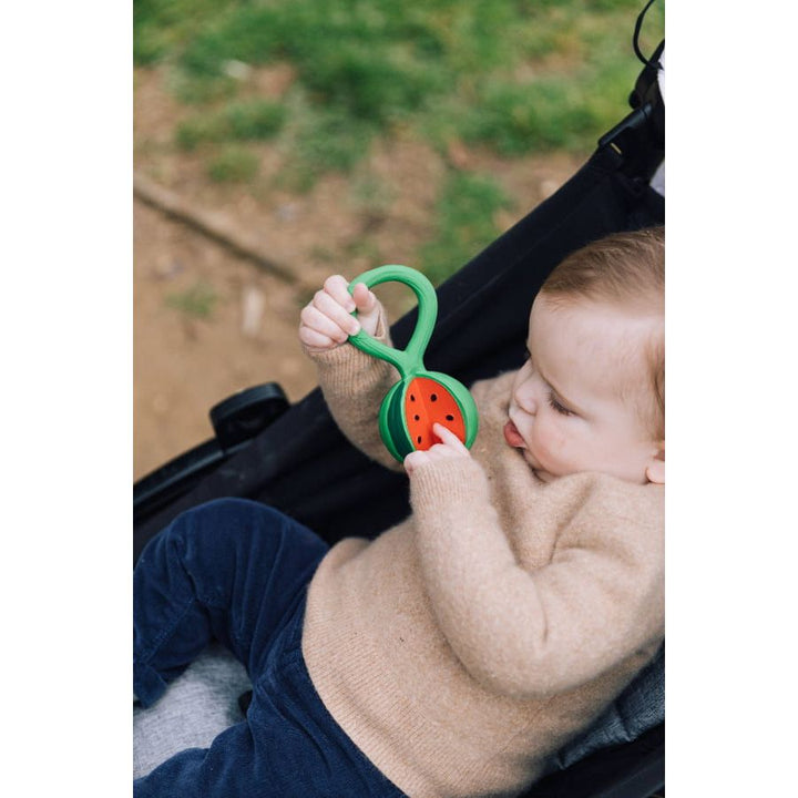 Oli &amp; Carol Watermelon Rattle Toy baby rattle Oli &amp; Carol